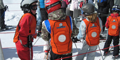 Новая система безопасности для самых юных горнолыжников