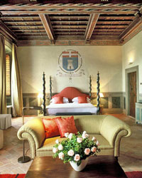 Италия - Замки и поместья - Castello del Nero Hotel & Spa 5*, Таварнелле Валь ди Пеза (Тоскана) - Deluxe Suite