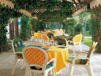 Италия - SPA & wellness - Hotel Metropole 4*, Абано Терме  - Terrace for summer lunch, garden restaurant