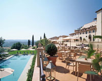 Италия - SPA & wellness - Castello Del Nero Boutique & SPA Hotel 5*, Таварнелле Валь Ди Пеза (Тоскана) - Terrazza